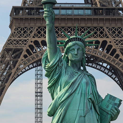 Statue liberté Eiffel Prochain Concert Musique Américaine novembre 2025 infos sur notre nouveau site internet